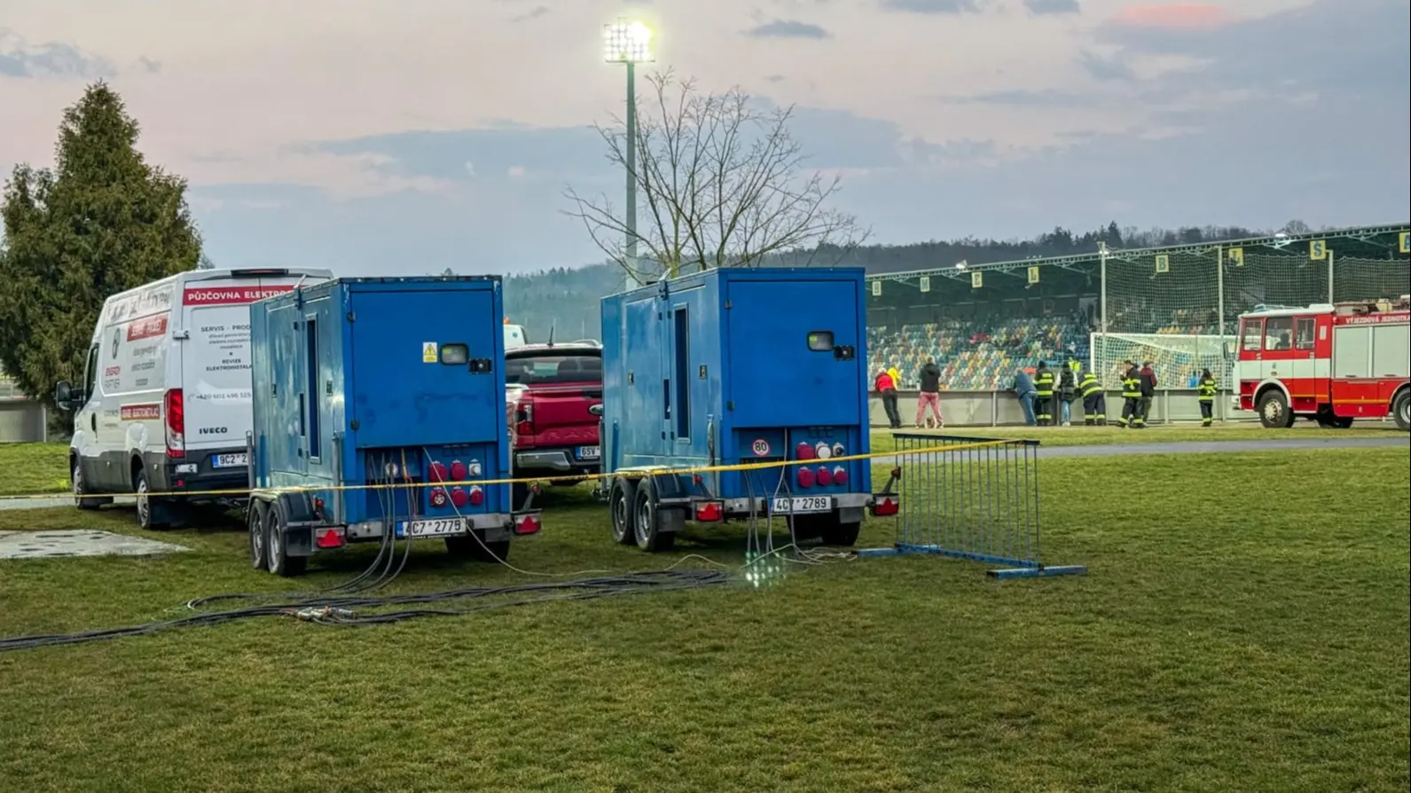 Elektrocentrály Energy Partner v provozním zázemí